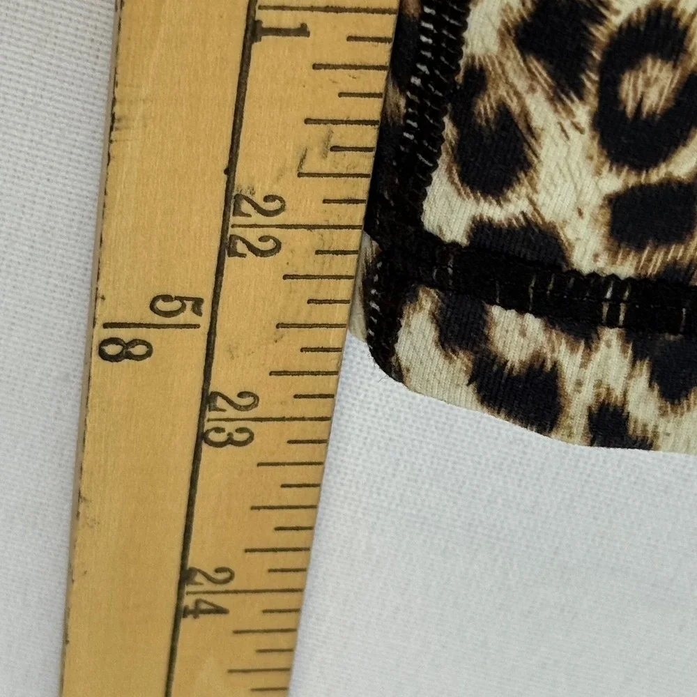 ZYIA Active‎ Leopard Print High Waisted Athletic Leggings Women's Size 6-8